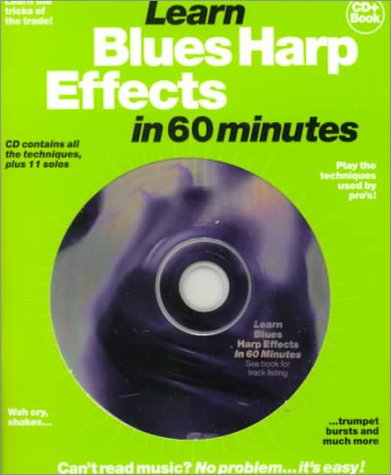 Book cover for Learn Blues Harp Effects in 60 Minutes