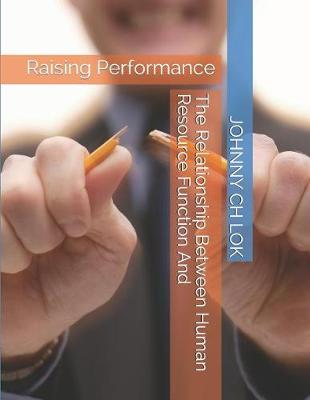 Book cover for The Relationship Between Human Resource Function and