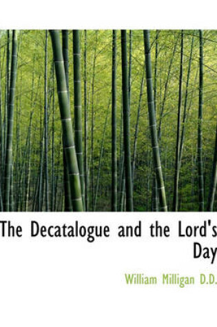 Cover of The Decatalogue and the Lord's Day