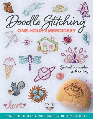 Book cover for Doodle Stitching One-Hour Embroidery