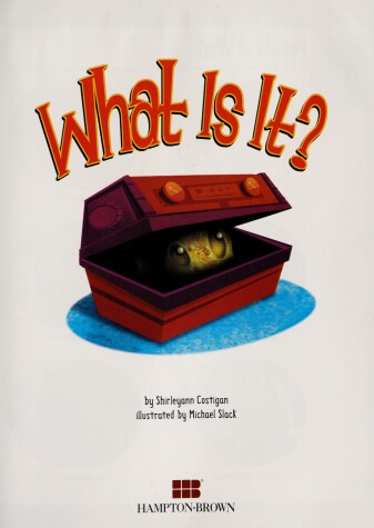 Book cover for What Is It?: Inside Theme Book