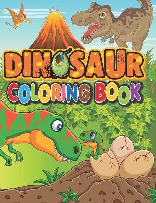 Cover of Dinosaur Coloring Book