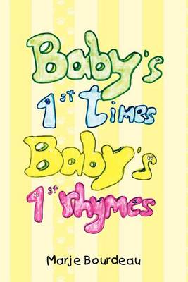 Book cover for Baby's 1st Times, Baby's 1st Rhymes