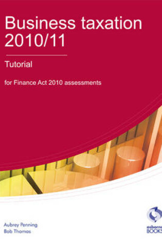 Cover of Business Taxation Tutorial