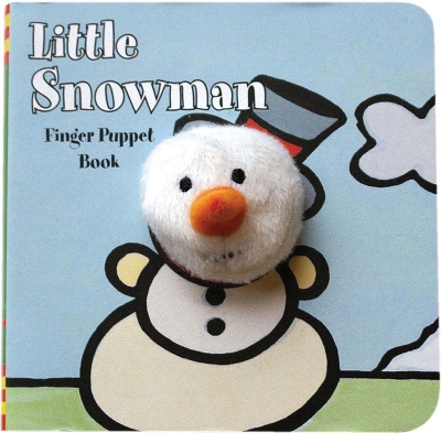 Book cover for Little Snowman: Finger Puppet Book