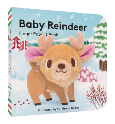 Book cover for Baby Reindeer: Finger Puppet Book
