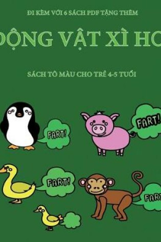 Cover of Sach to mau cho trẻ 4-5 tuổi (Động vật xi hơi)