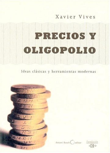 Book cover for Precios y Oligopolio