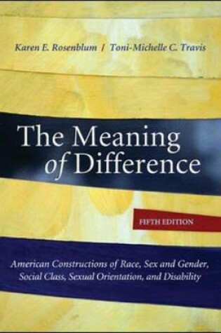 Cover of Meaning of Difference