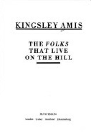 Cover of The Folks That Live on the Hill