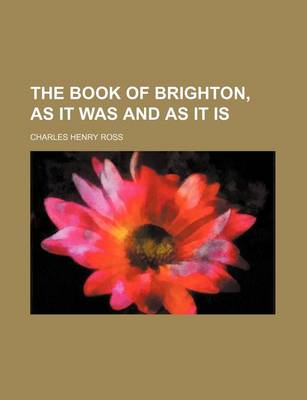 Book cover for The Book of Brighton, as It Was and as It Is