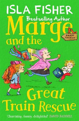 Book cover for Marge and the Great Train Rescue