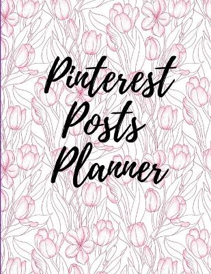 Book cover for Pinterest posts planner