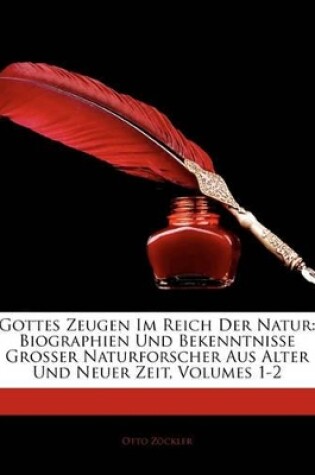 Cover of Gottes Zeugen Im Reich Der Natur