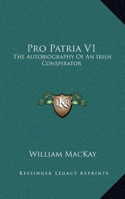 Book cover for Pro Patria V1