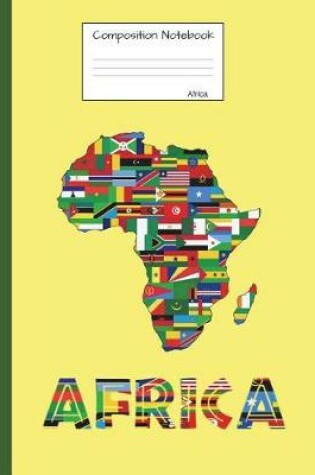 Cover of Composition Notebook Africa