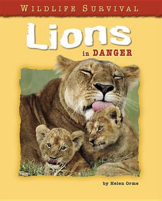 Book cover for Lions in Danger