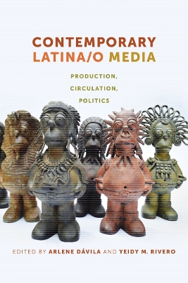 Book cover for Contemporary Latina/o Media