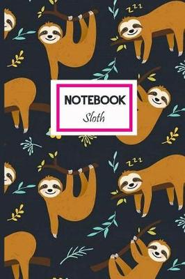 Book cover for Notebook Sloth
