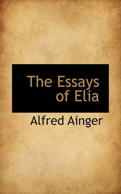 Book cover for The Essays of Elia