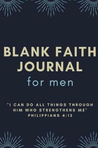 Cover of Faith Journal For Men