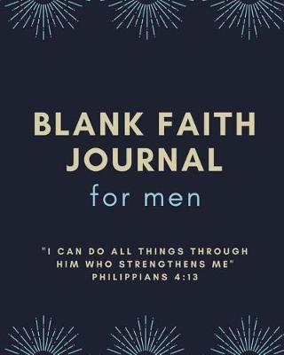 Book cover for Faith Journal For Men