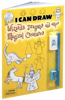 Book cover for I Can Draw Wizards, Dragons and Other Magical Creatures