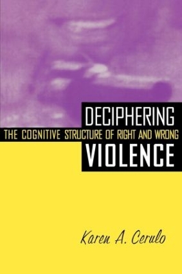 Book cover for Deciphering Violence