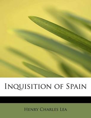 Book cover for Inquisition of Spain