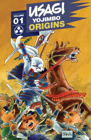 Book cover for Usagi Yojimbo Origins, Volume 1: Samurai