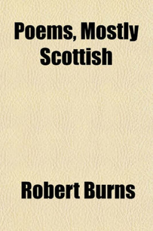 Cover of Poems, Mostly Scottish