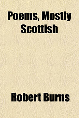 Book cover for Poems, Mostly Scottish