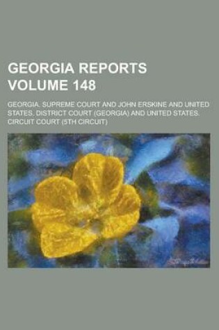 Cover of Georgia Reports Volume 148