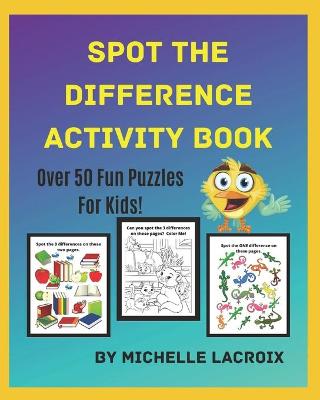 Book cover for Spot the Difference Activity Book