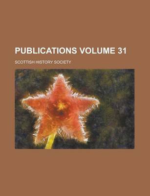 Book cover for Publications Volume 31