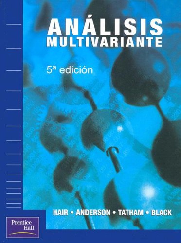 Book cover for Analisis Multivariante De Datos (Spanish