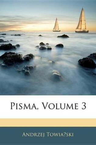 Cover of Pisma, Volume 3