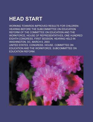 Book cover for Head Start