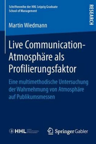 Cover of Live Communication-Atmosphäre als Profilierungsfaktor