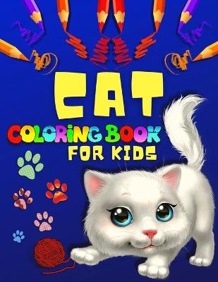 Book cover for Big Cat Coloring Book for Kids