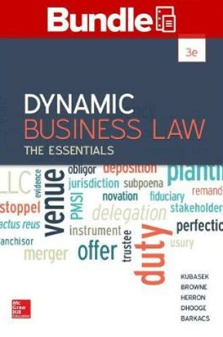 Cover of Loose Leaf for Dynamic Business Law and Connect Access Card