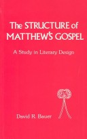 Cover of The Structure of Matthew's Gospel