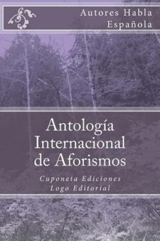 Cover of Antologia Internacional de Aforismos
