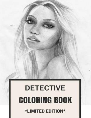 Book cover for Detective Coloring Book