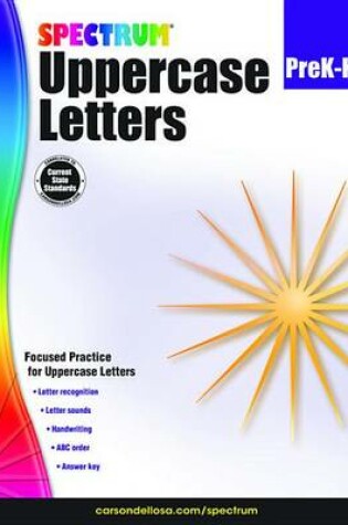 Cover of Uppercase Letters, Grades Pk - K