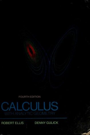 Cover of Ellis Calculus with Anal Geometry 4e