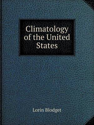 Book cover for Climatology of the United States