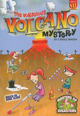 Book cover for The Voracious Volcano Mystery