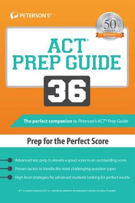 Book cover for ACT Prep Guide 36