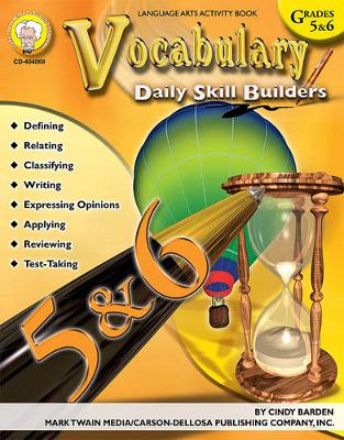 Book cover for Vocabulary, Grades 5 - 6